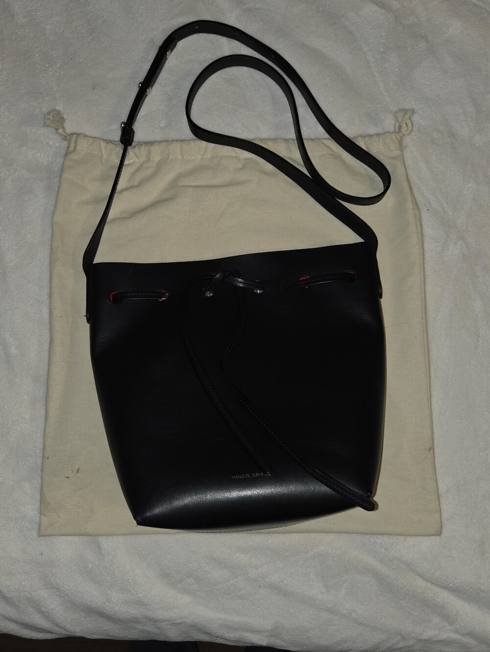 Mansur Gavrial Mini Bucket Bag